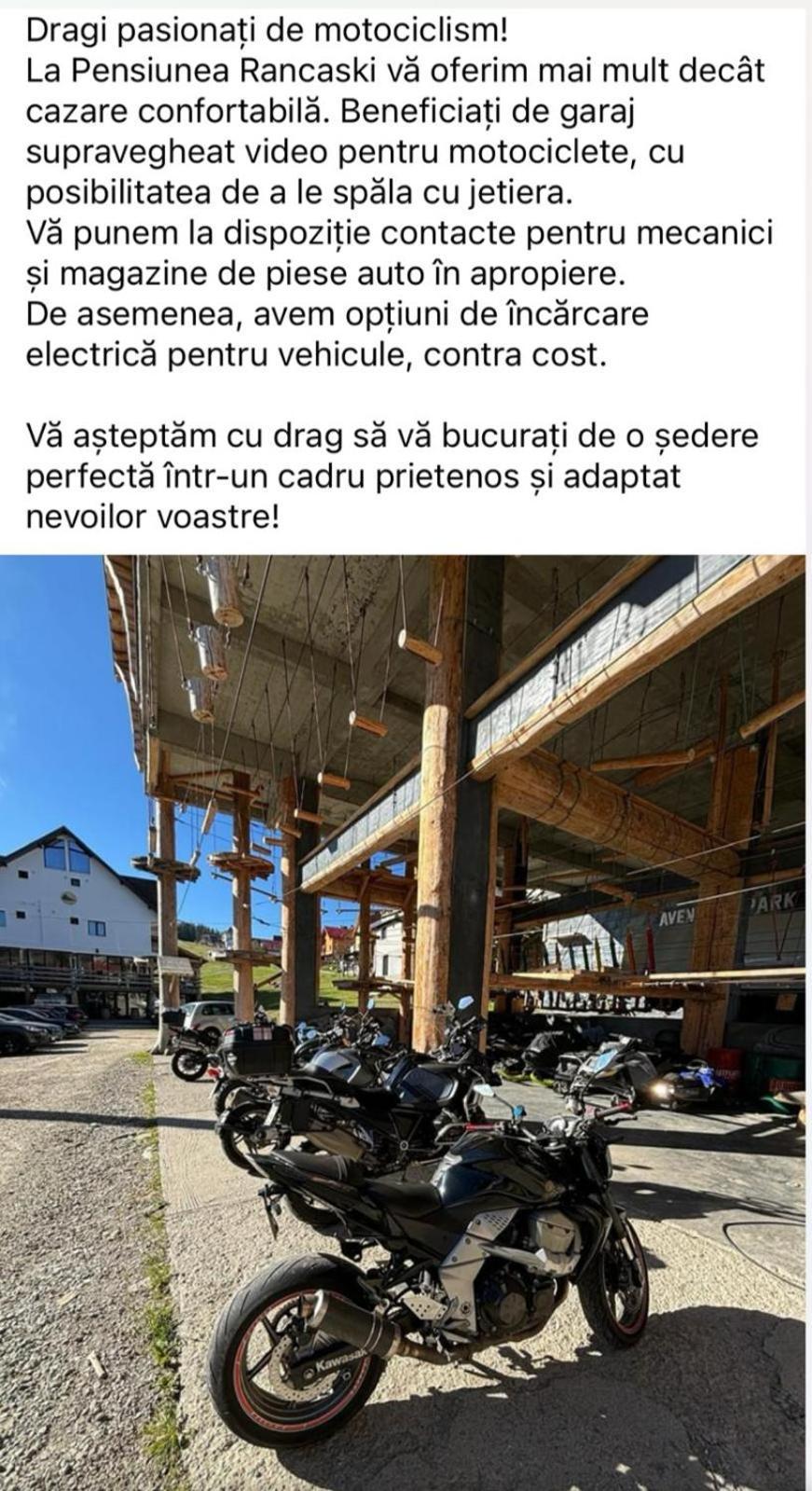 Pensiunea Rancaski Exteriér fotografie